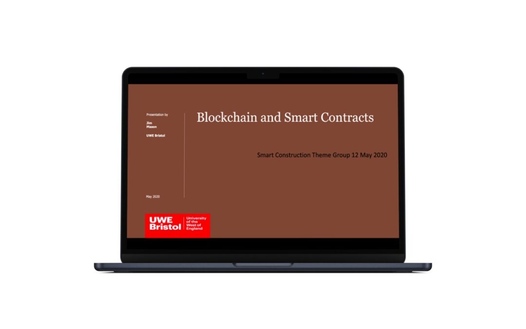 Blockchain and smart contracts